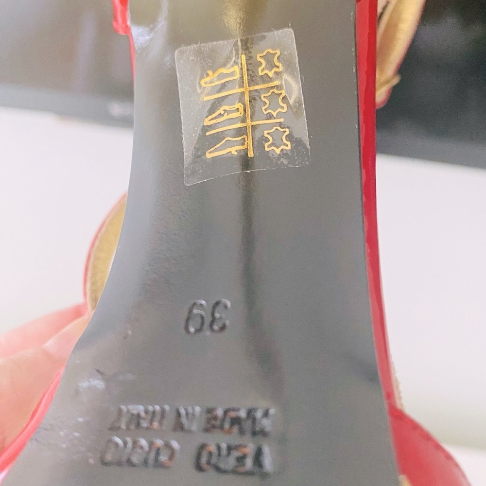 Purchased from Dolce Firma Italian leather stilettos - Picture 8 of 9